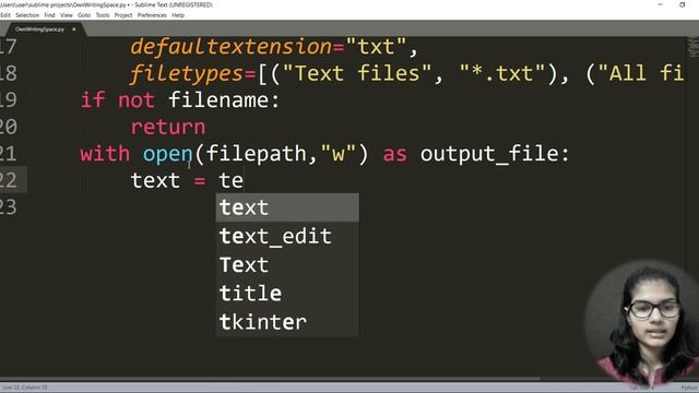 Don't use notepad Make your own Text editor | python project | python project for cv | python code