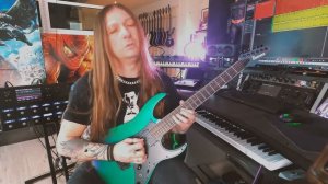 ANDY MARTONGELLI - VORTEX (Arthemis) Guitar Solo playthrough