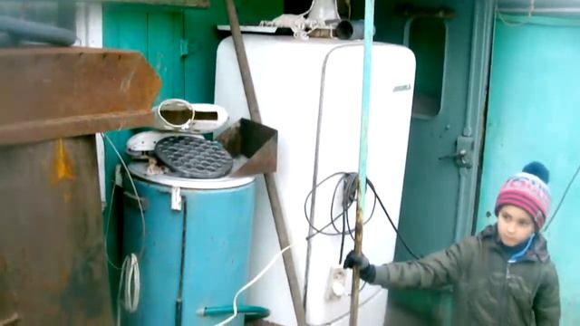 Компрессор своими руками из старого бойлера и двух компрессоров от холодильника. смотреть онлайн
