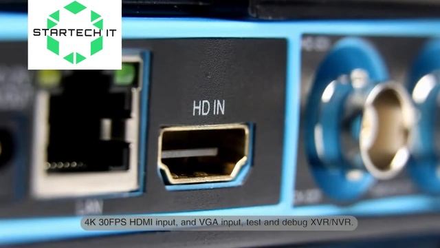 IPC-5100 Plus 5" Screen 4K CCTV IP TESTER CVI TVI AHD CVBS Camera Support H.265 4K POE WiFi VGA HDM