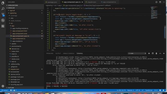 Angular Unit Testing Basics with project - TestBed смотреть онлайн