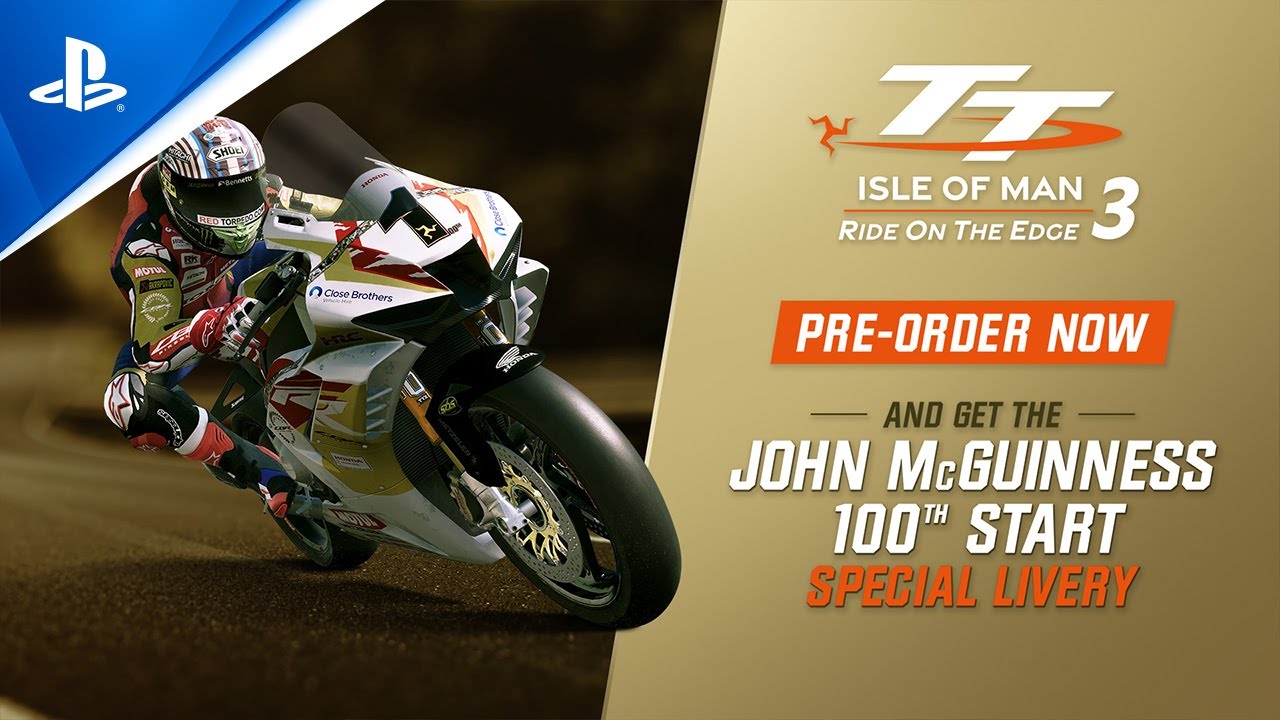 TT Isle of Man - Ride on the Edge 3 - Трейлер для предзаказа | Игры для PS5 и PS4 (7.4.2023)