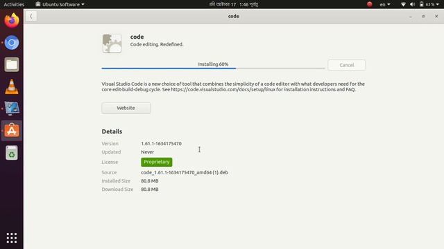 How to setup and install Visual Studio Code on ubuntu | VS Code Download and Install | #vscode смотреть онлайн