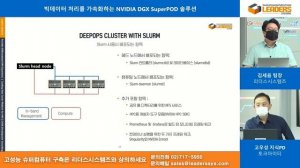 빅데이터 처리를 가속화하는 NVIDIA SuperPOD 솔루션-GPU 클러스터 확산(DEEPOPS란 무엇인가?)