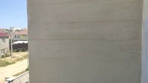 Штукатурка под дерево. Пошаговая инструкция. Нанесения декоративной штукатурки Ceresit Visage.