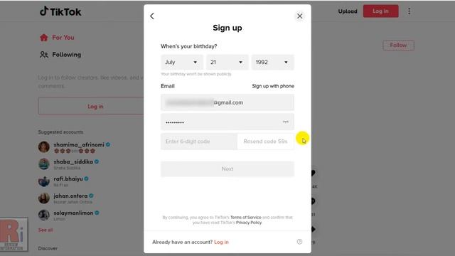 How to Create TikTok Account from Your Computer смотреть онлайн