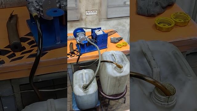 насос для перекачки отработанного масла своими руками смотреть онлайн