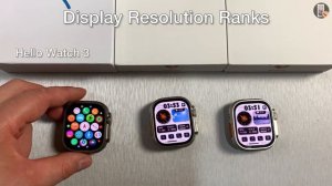 Hello Watch 3 vs HK8 Pro Max 2 vs HK8 Pro Max 1 Full Comparison! Apple Watch Ultra Top 1 Copies 202