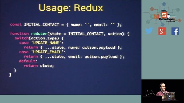 HTML5DevConf: Jeremy Fairbank, Push Agency: ES7 and Beyond!