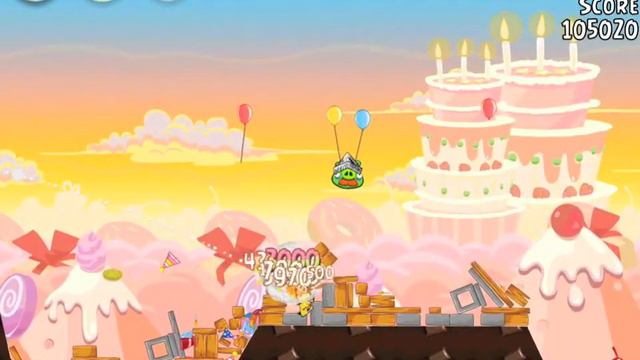 Angry Birds Birdday Party 19-3 Mighty Eagle Walkthrough Birthday Party смотреть онлайн