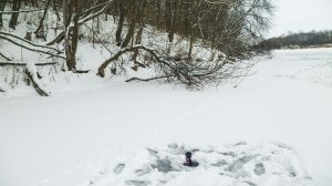 Зимняя рыбалка  Щука на жерлицы  Природа как в Лесной сказке