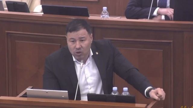 Молдавскому депутату отключили микрофон, во время речи о незаконном финансировании партии Санду