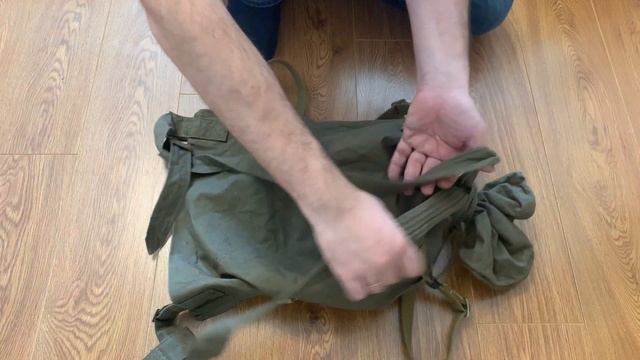 Как завязать вещмешок