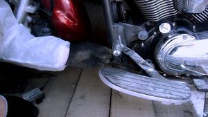 Kawasaki VN 900 Vulcan. Заводим После Зимы. Замена Масла.