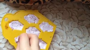 СЛАЙМ В ФОРМЕ КЕКСА ! | БЕЗ КЛЕЯ БЕЗ ТЕТРАБОРАТА НАТРИЯ|АНТИСТРЕСС|ЛИЗУН СВОИМИ РУКАМИ