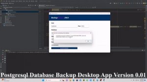 Python & PyQT6: Automate Backup Postgresql Database