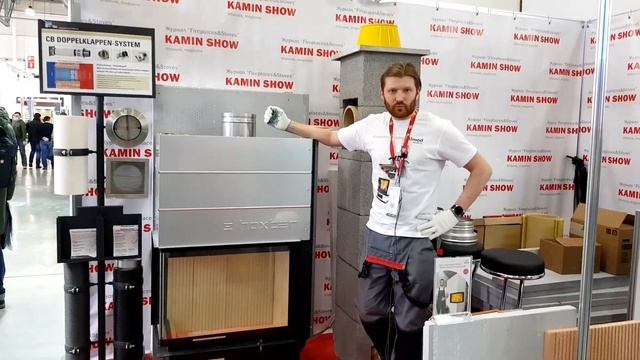 Подключение камина к дымоходу из керамики: труба Schiedel Prima и переходник Schiedel TF1000 UNI