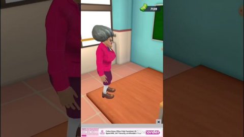 "OMG! SCARY TEACHER PRANKS STUDENTS AT SCHOOL! (GONE TERRIFYING!) 😱📚 #ScaryTeacher #SchoolPrank"