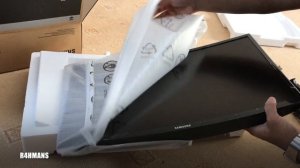 Unboxing Samsung CF396 Monitor