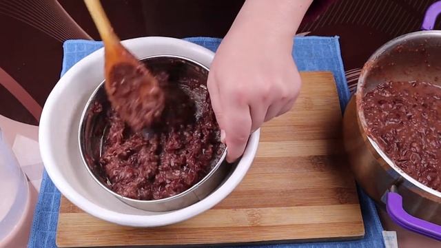Корейское Сладкое Желе из Фасоли и Каштана Рецепт Korean Sweet Red Bean Jelly Recipe 밤양갱 만들기 смотреть онлайн