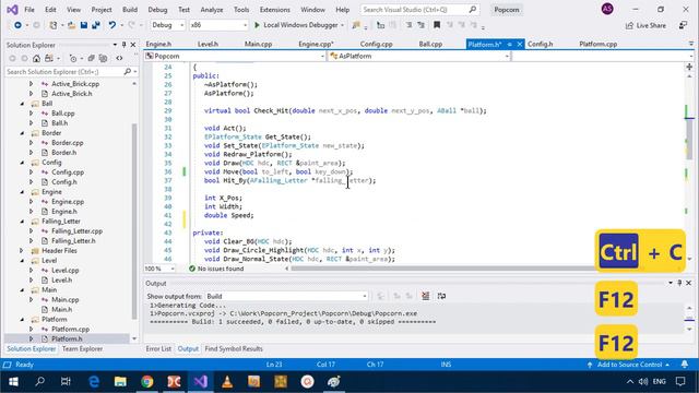 Базовый курс С++ #50. Рефакторинг движения, этап 1 (720p) смотреть онлайн