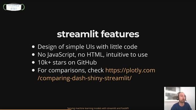 Machine learning model serving with streamlit and FastAPI - PyConES 2020 смотреть онлайн