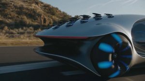 Mercedes Vision AVTR Test drive
