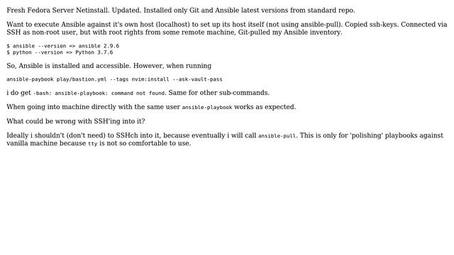 DevOps & SysAdmins: -bash: ansible-playbook: command not found смотреть онлайн