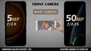 Samsung Galaxy Xcover 7 5G vs Ulefone Armor 23 Ultra 5G