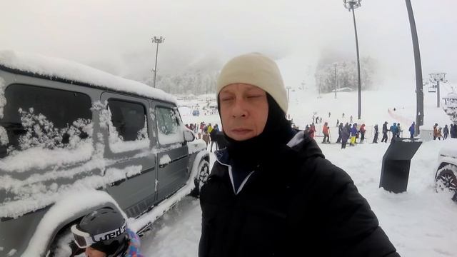 Красная поляна.Горнолыжный комплекс, «Горки Город» Сочи. КРАСНАЯ ПОЛЯНА. смотреть онлайн