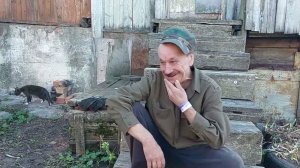 Отремонтировали печку у Александра!