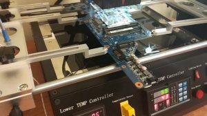 Ремонт ноутбука HP g6-1102er. Замена северного моста.