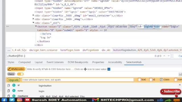 Selenium Locators | XPATH with Attributes like Id, Name, Class