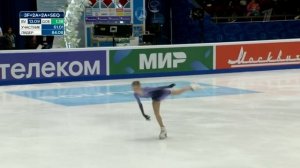 Дарья Садкова. Произвольная программа. Девушки. Финал Гран-при России по фигурному катанию 2022/23