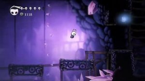 Достать кристальное сердце и выучить великий удар. ИЗИ!!! ( Hollow knight#7)