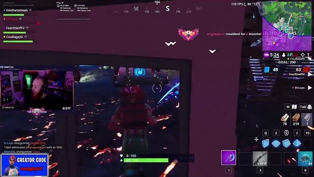 Streamers React to Drum Gun *BACK* & Map DESTROYED!! *LIVE EVENT* | Fortnite Highlights смотреть онлайн