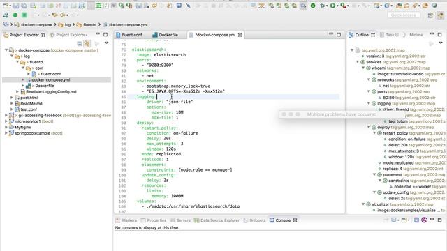 Kibana and ElasticSearch for Log Analysis with Fluentd on Docker Swarm смотреть онлайн
