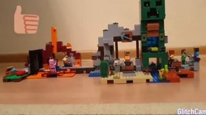 Анимация лего майнкрафт 16 серия - Шахта Крипера