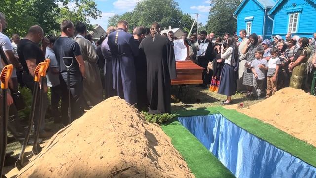 Похороны прот. Сергия (Гордуна) 24.06.2022 смотреть онлайн