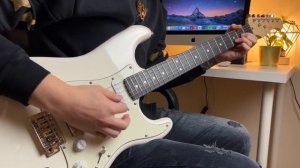 Pink Floyd - Comfortably Numb [ FULL GUITAR COVER ] | Donner DST - 152 Electric Guitar |