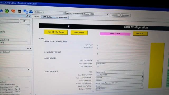Установка ddt4all. Активация Park Assist (Автопарковка) Рено Сценик 4 и аналоги. смотреть онлайн