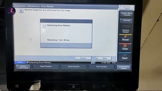 Kyocera TaskAlfa 3253ci | Perform Drum Refresh | Guide #kyocerataskalfa3253ci #developerrefresh