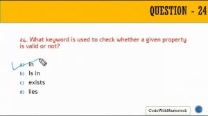 Top 50 JavaScript MCQ's Questions and Answers (English and Hindi Language)