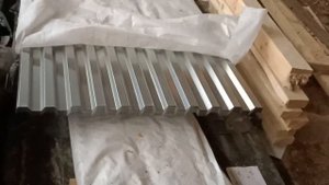 Профнастил оцинкованный для кровли в Рязани.