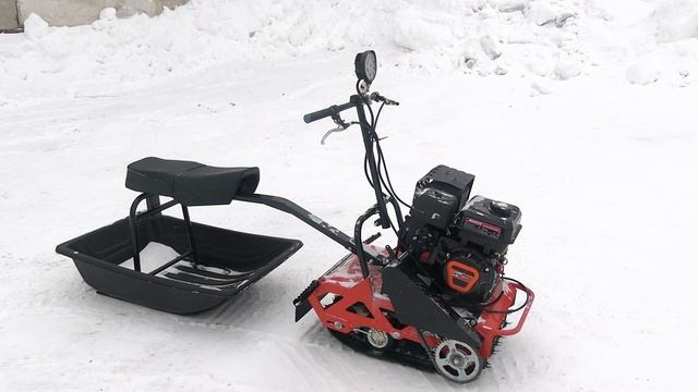 "РазрывнАя" Белка. Компактный буксировщик Белка на вариаторе.