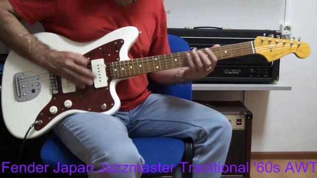 Fender Japan Jazzmaster Traditional '60s AWT (2019) смотреть онлайн