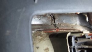 ч.2 Вода в багажнике Opel Vectra A