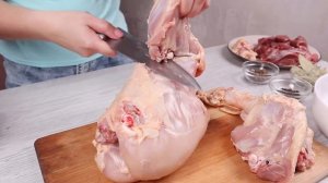 ТУШЕНКА в духовке, без автоклава | Разделка утки | Разделка курицы