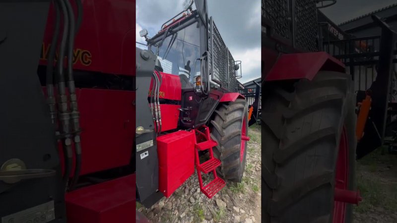 Мул-1221 с прицепом Тигер #фермер #прицептигер #мул1221 #беларус1221 #tractor #shorts