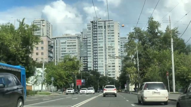 Парк «Фили». Шелепихинский мост. «Москва-Сити». Белорусский вокзал.